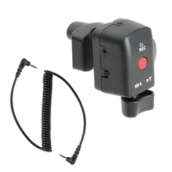 FOTGA Camcorder Wired Zoom Remote Controller with 2.5mm Jack Cable for Canon Sony Panasonic Lanc