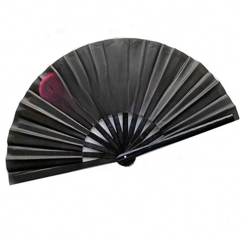 Carnival fan customs folk art bamboo crafts cloth art music style carving skills