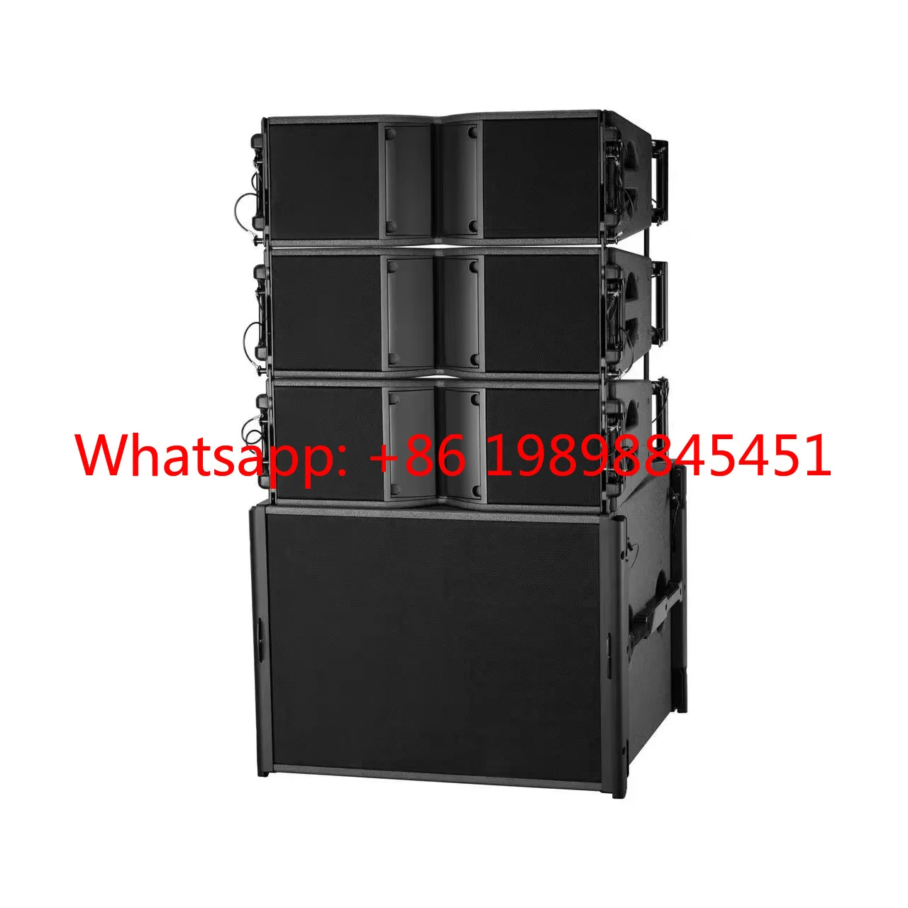 

Dual 8-inch Passive Line Array Stage Speaker System, 1000W High Power, 50Hz-20KHz Frequency Response