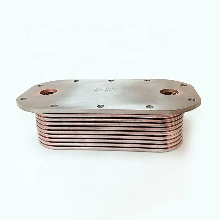 

Detroit Diesel S60 14L Heavy Truck Engine Oil Cooler Core 23522415 11-Layer Construction Oil Cooler 52474367