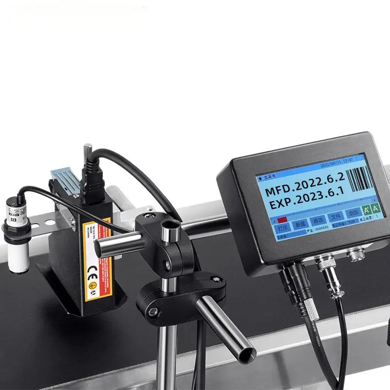 

Flexible Date Coding Machine Online System Electric Inkjet Printer For Cartons & Plastic Packaging