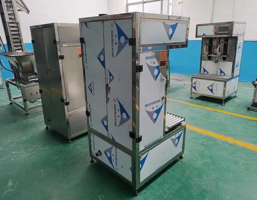 Semi-automatic flowmeter type lubricating oil gear hydraulic industrial oil large filling range 25L filling machine