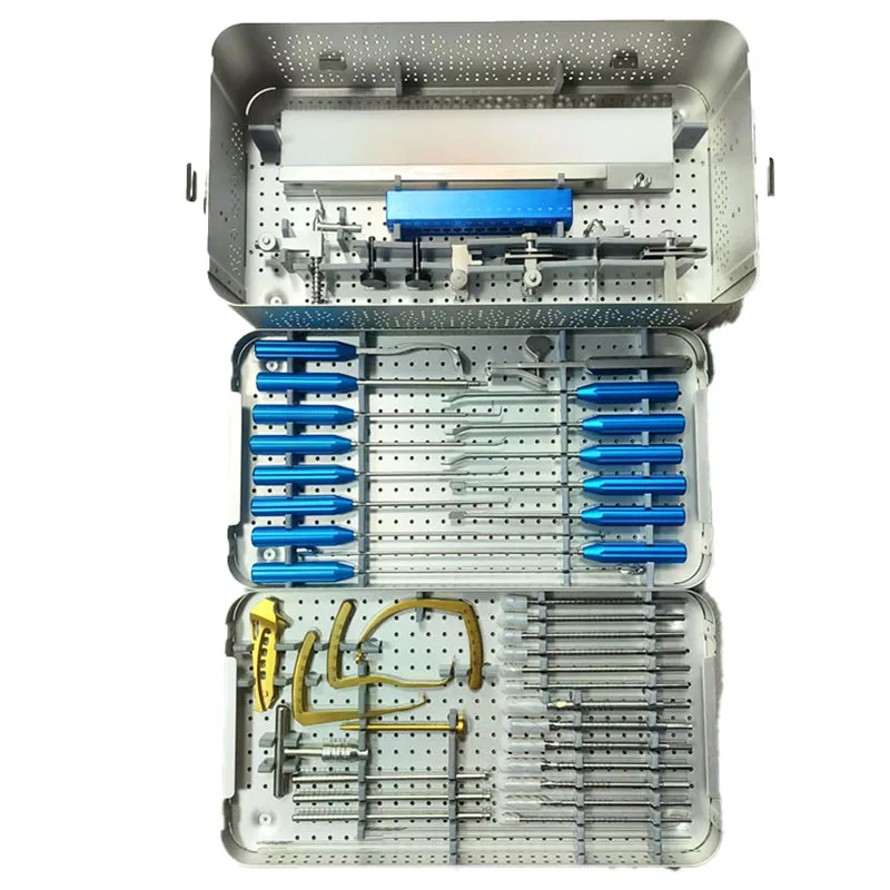 

ACL PCL Набор хирургических инструментов для артроскопии колена Артроскопические инструменты Набор ACL Спортивная медицина ACL/PCL Реконструкционная дрель-направляющая