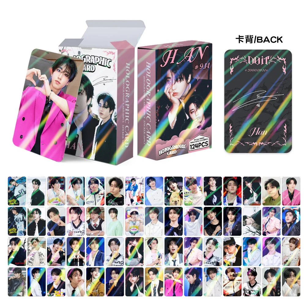 

Набор из 124 фотокарточек K-pop группы Stray Kids, альбом DOIT, коллекция карточек LOMO, подарок на фестиваль, карточки skzoo