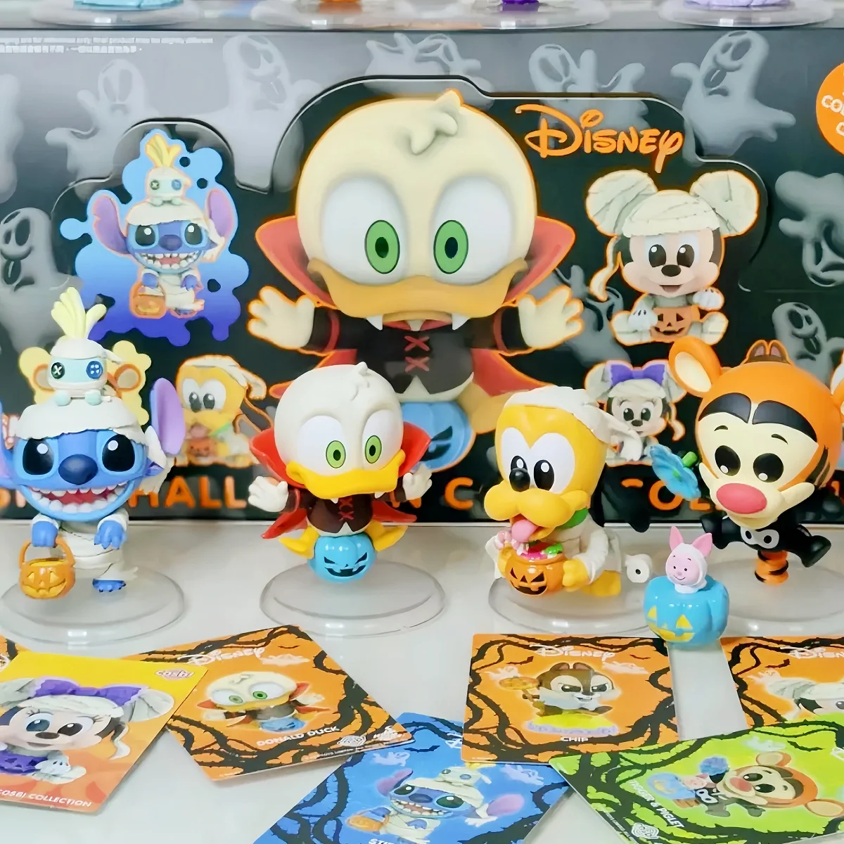 

In Stock Hot Toys Disney Stitch A Christmas Nightmare Part 2 Cosbi Blind Box Mini Figures Mystery Box Mickey Halloween Gifts