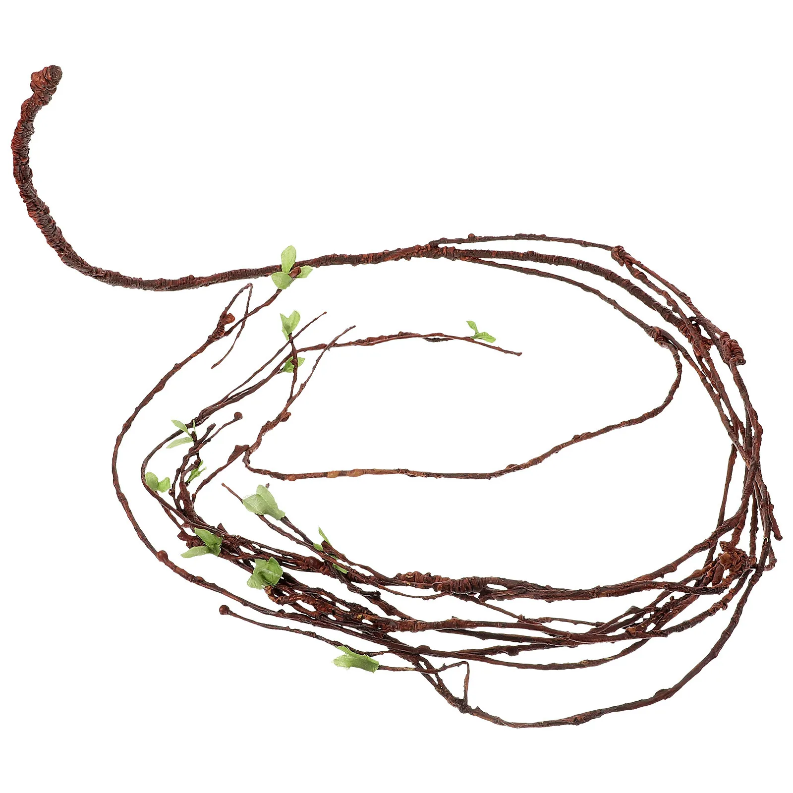 

High Simulation Reptile Terrarium Fake Vine Durable Artificial Climbing Vine Decoration for Reptile Tank Landscape and Habitat