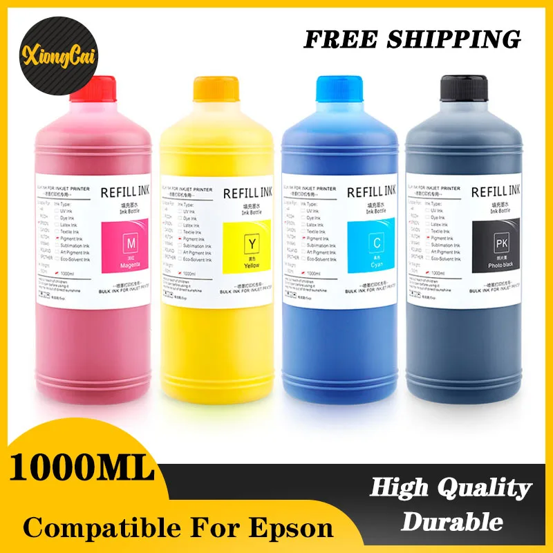 

NEW 8Color x 1000ml Pigment ink For Epson Stylus Pro 4000 4800 4880 7800 7880 9800 9880 7500 7600 9500 9600 printer