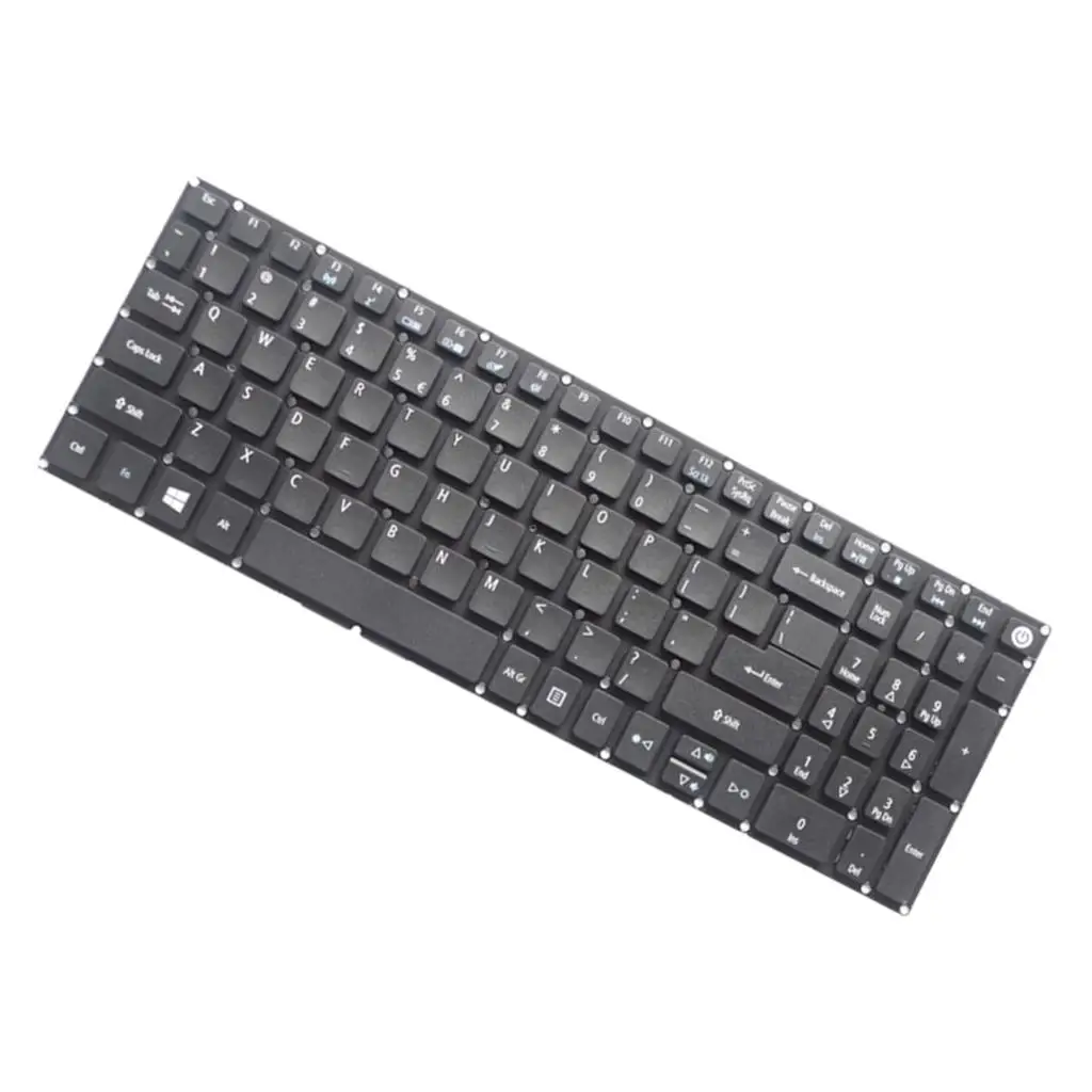 English Layout Keyboard Plastic Replacement Laptop Keyboard Standard QWERTY for Acer Aspire E5 Series Computer