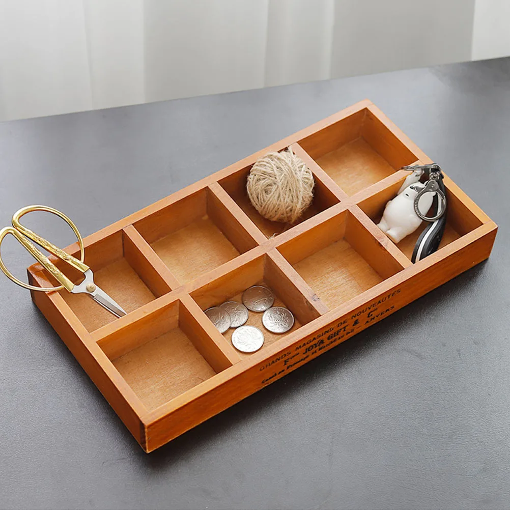 

1Pcs Desktop Storage Box Creative Sundries Holder Vintage Sundry Organizer Storage Cabinet Home Organizer