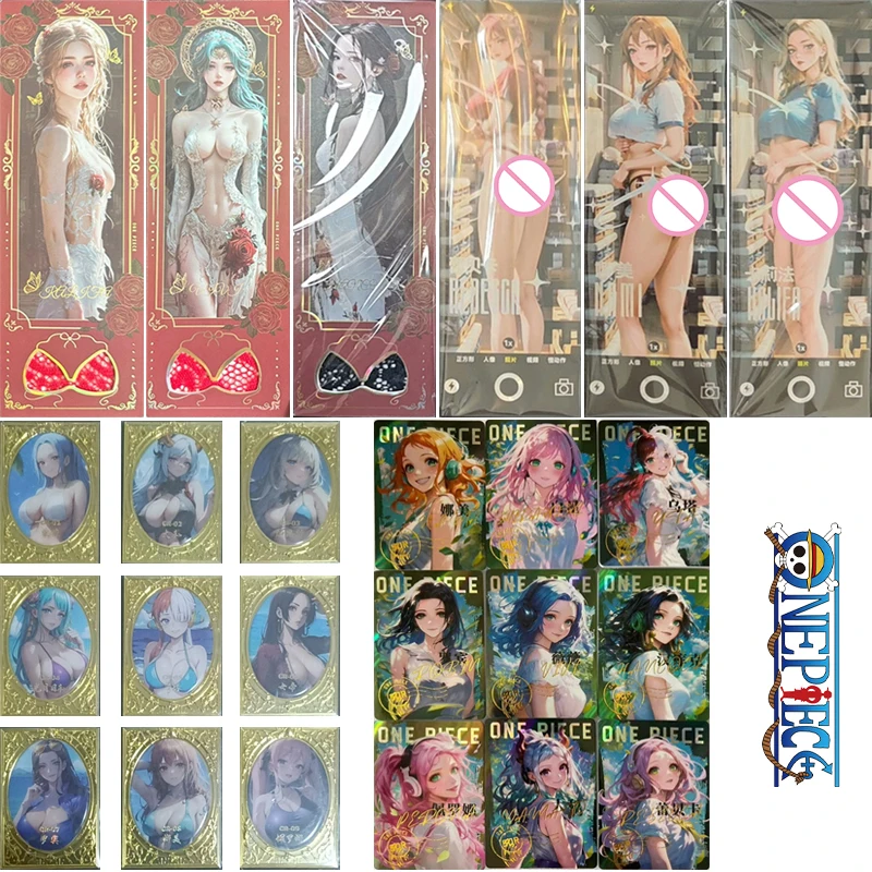 

Anime One Piece Yamato Vivi Nami Uta Hancock Robin Perona Rare Collection Cards Christmas Birthday Gifts Children's Toys
