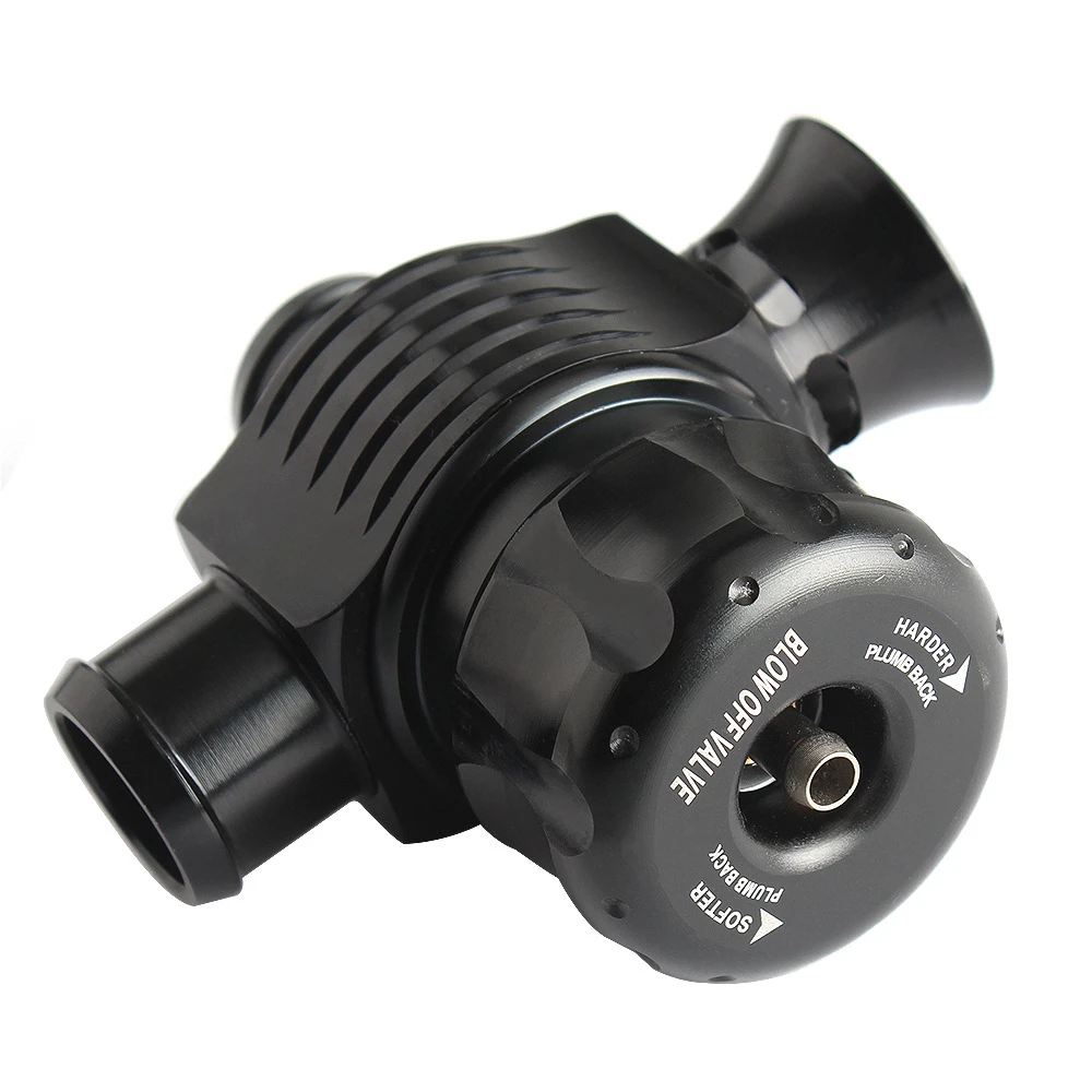 

25mm Universal Compact Dual Port Blow Off Valve Black Diverter Valve Dump Valves Automobile Accessories Supplies Dropshipping