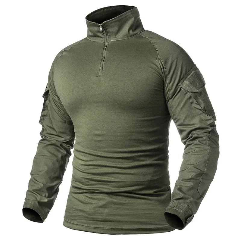 Taktische T-Shirts Airsoft Tactic Army Combat Shirts Paintball Jagdkleidung Atmungsaktiv – Detail 8
