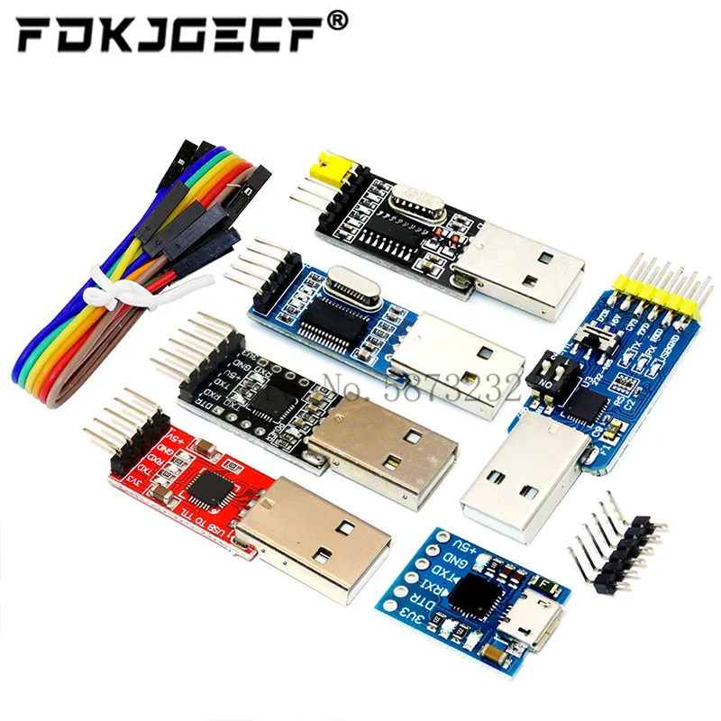 CP2102 Micro USB 2.0 to UART TTL 5PIN Connector Module Serial Converter STC Replace FT232 USB TO TTL CH340G PL2303 for arduino