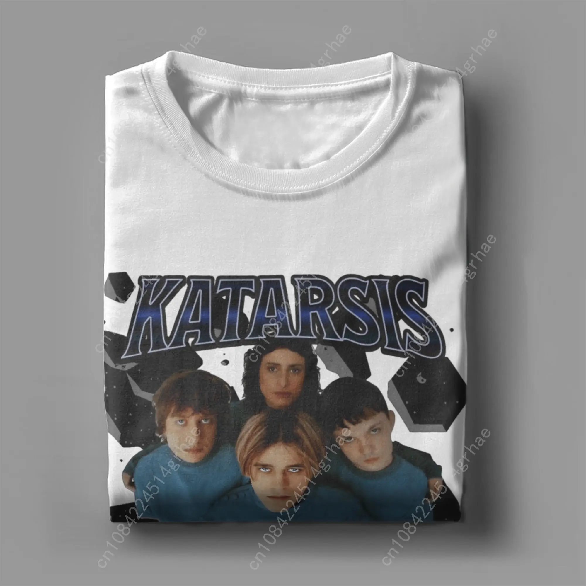 Katarsis Tavo Akys Mannen T-shirt Eurovisions 2025 Leisure Tee Shirt Korte Mouw O Hals T-Shirt 100% Katoen Unieke Kleding