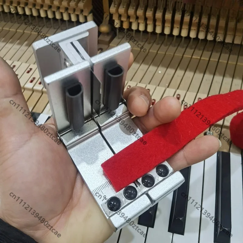 Mini Hand Trimming Cutter for Piano Key Felt, Small‑size Repair Tool for Piano Action & Tuning Work