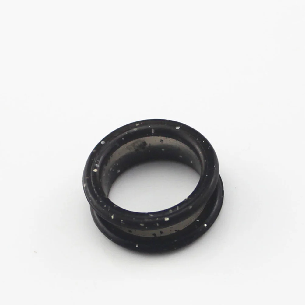 18 Stück Schere Silikon ring Mini Ringe Friseur Finger Schere Daumen einsatz Schere rutsch fest