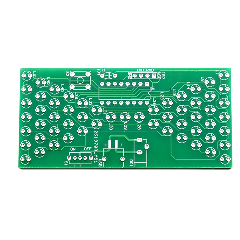 Light-emitting Diode LED Electronic Hourglass DIY Electronic Kit 5V Fun Welding  Electronic Component Welding Skills Training