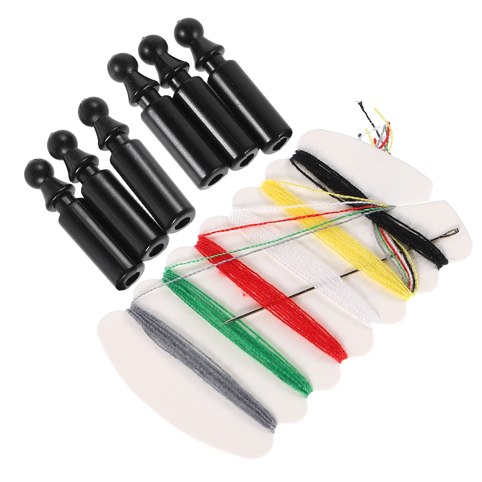 

1 set Umbrella Accessories Durable Tail Beads for Folding Rain Patio Parasols Black Replacement Parts Enhance Longevity
