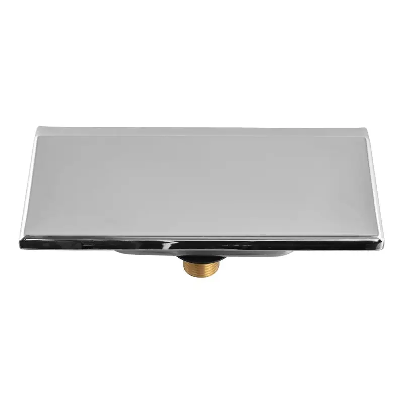 

HOTB72A Waterfall Tub Spout G1/2 External Thread SPA Bathroom Pool Swimming Pool Silver Wall Mounted Waterfall Outlet Nozzle
