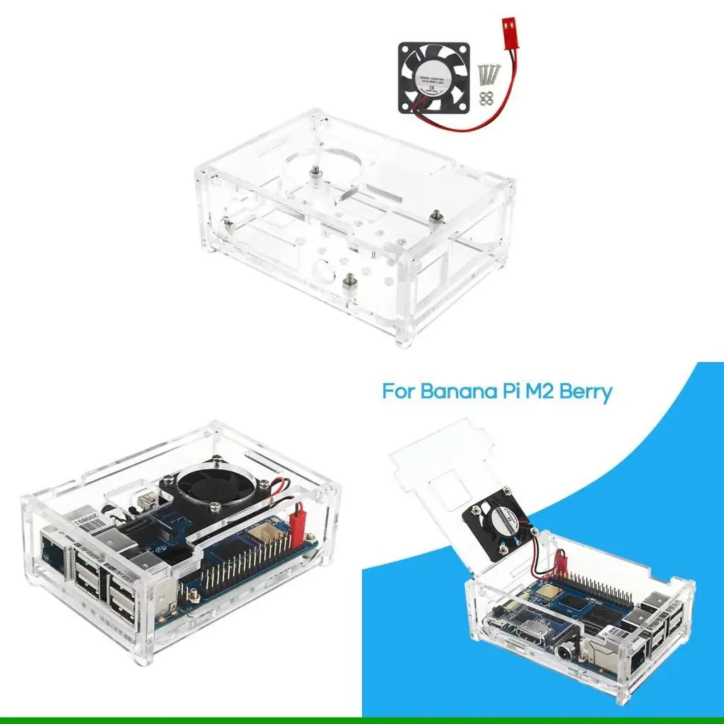 

U55C Clear Cover Case для Banana Protector Accrylence Enclouse Fan Fan