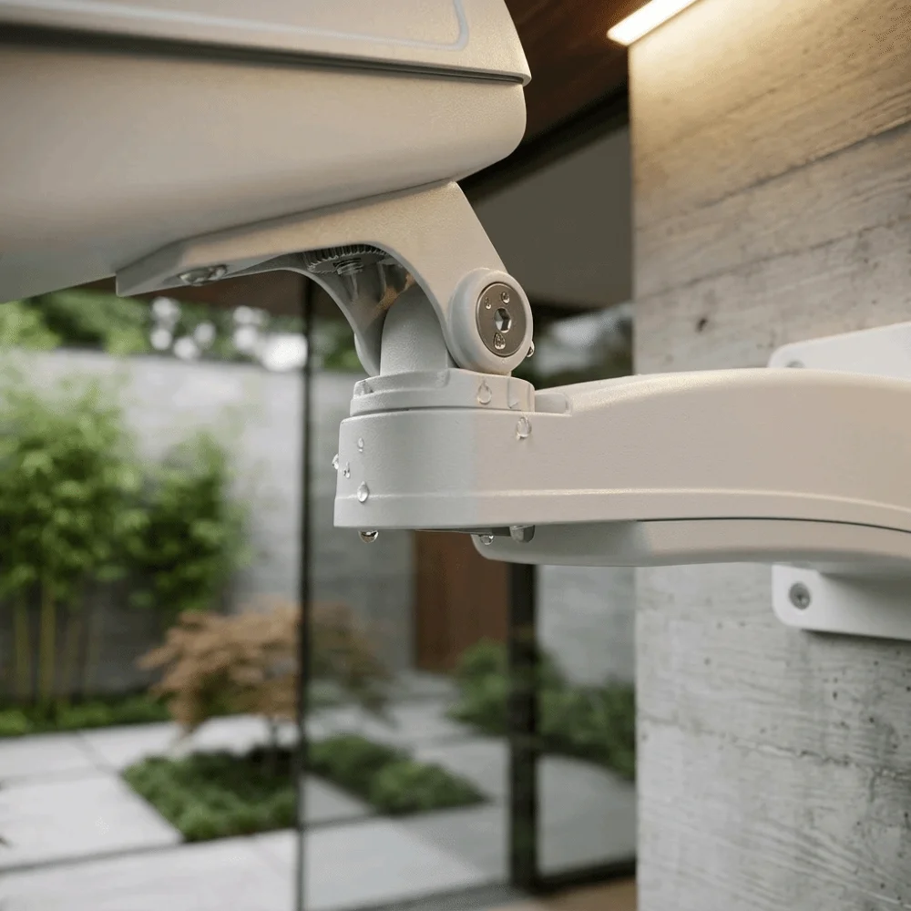 Aluminum Alloy Security Camera Bracket Sturdy Rust Resistant Wall Mount Universal Stable Support Camera Bracket Parking Lot