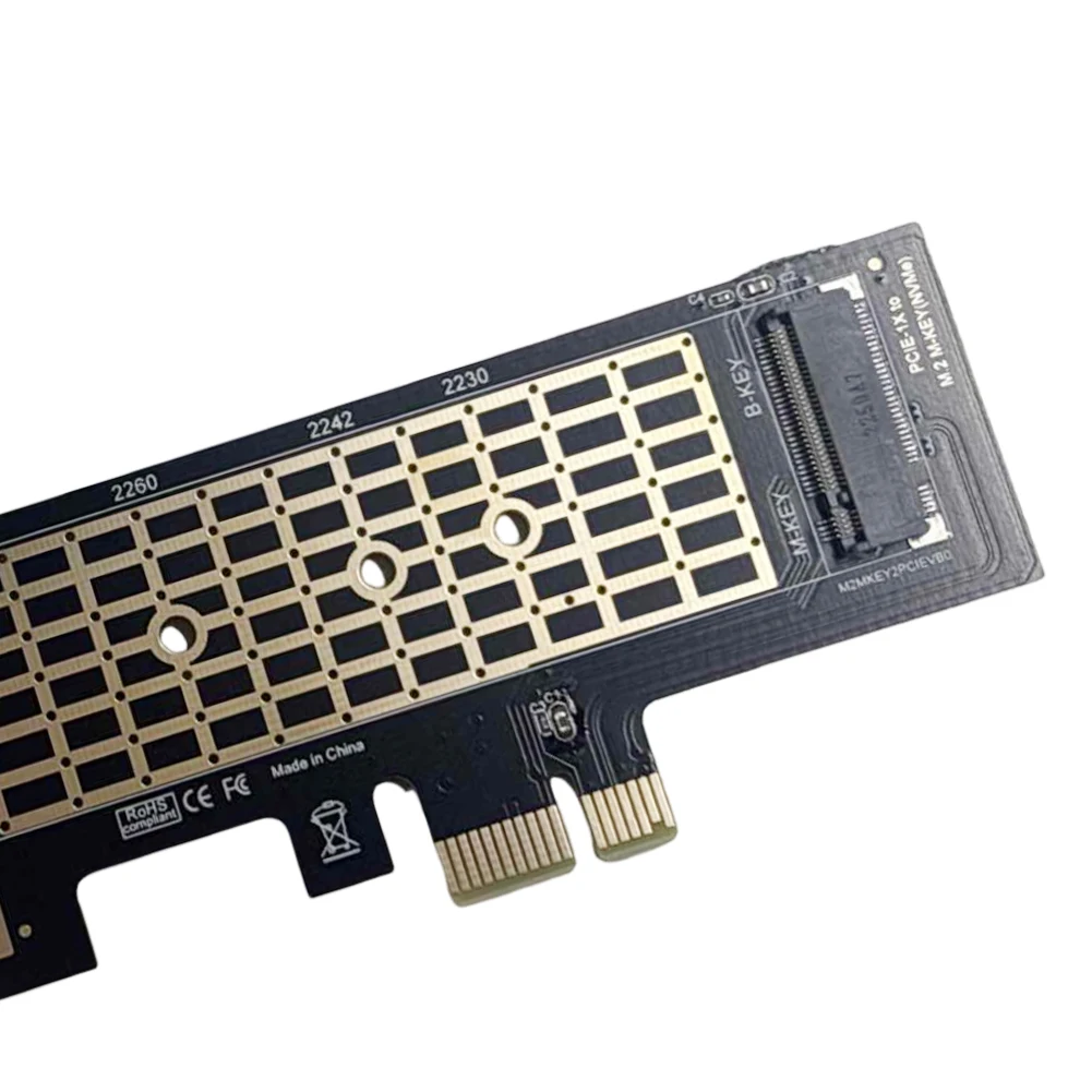 

SSD PCIE X1 Expansion Card 8Gbps M.2 NVME To PCIe 3.0 X1 Adapter M Key M.2 NVME SSD To PCIe 3.0 PCIE X1 Adapter Card