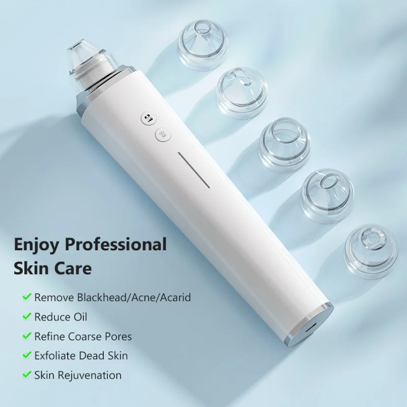 Electric Blackhead Remover Vacuum Acne Cleaner Black Head Removal Facial Deep Cleansing Pore Cleaner Machine Skin Care Tools