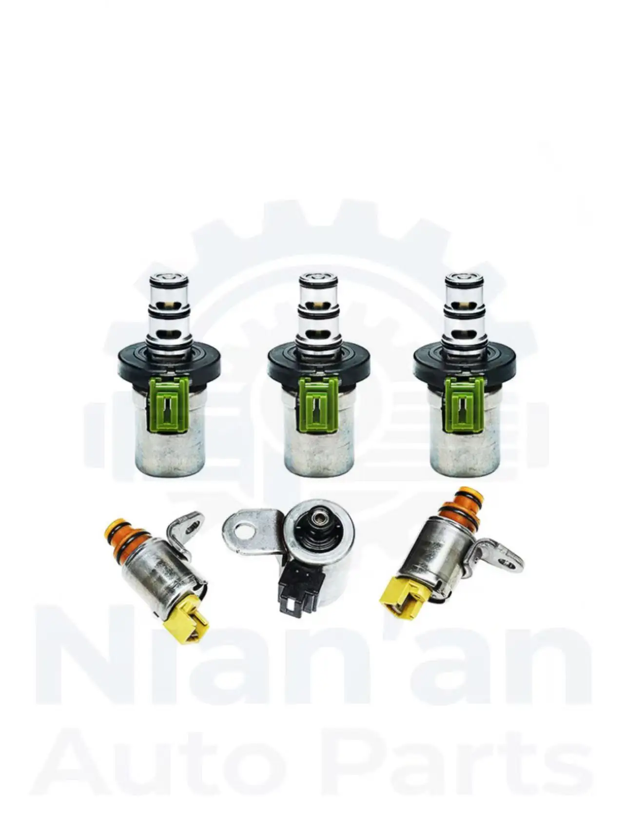 6pcs 48420K-R 4F27E FN4A-EL Transmission Shift EPC PWM Solenoid For Ford Fiesta Focus Mazda 2 3 5 6 CX-7 MPV