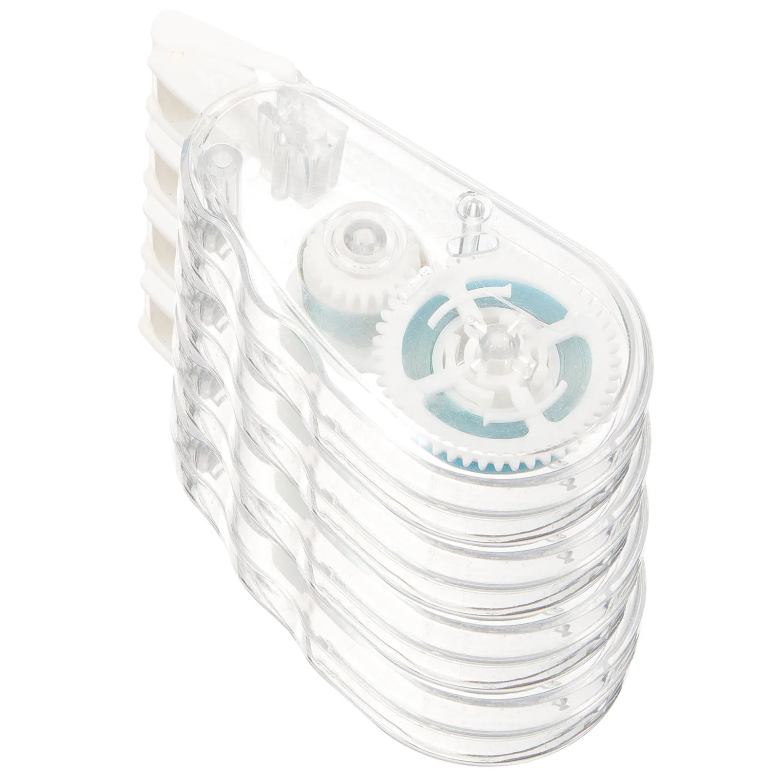 

4 Pcs Double Sided Tape Roller Adhesive Glue Craft Supplies Scrapbooking Journaling DIY Projects Clear Binding Sticker