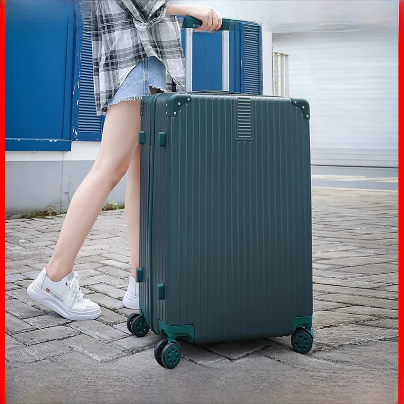 

Large 28-Inch Thiened Password Lo Suitcase Durable Lage Hardell ABS+PC Material for Students Travel Faion Trend