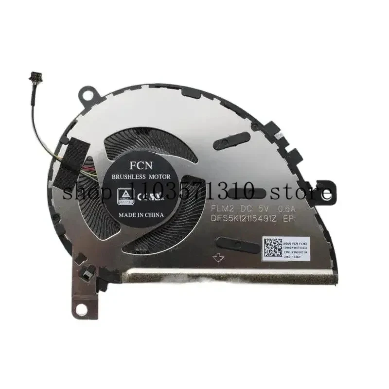 New Original laptop CPU cooling fan for Asus Zenbook 14 ux434f ux434fcl flip ux463f flm2 dfs5k12115491z 13nb0mw0t01021 JM