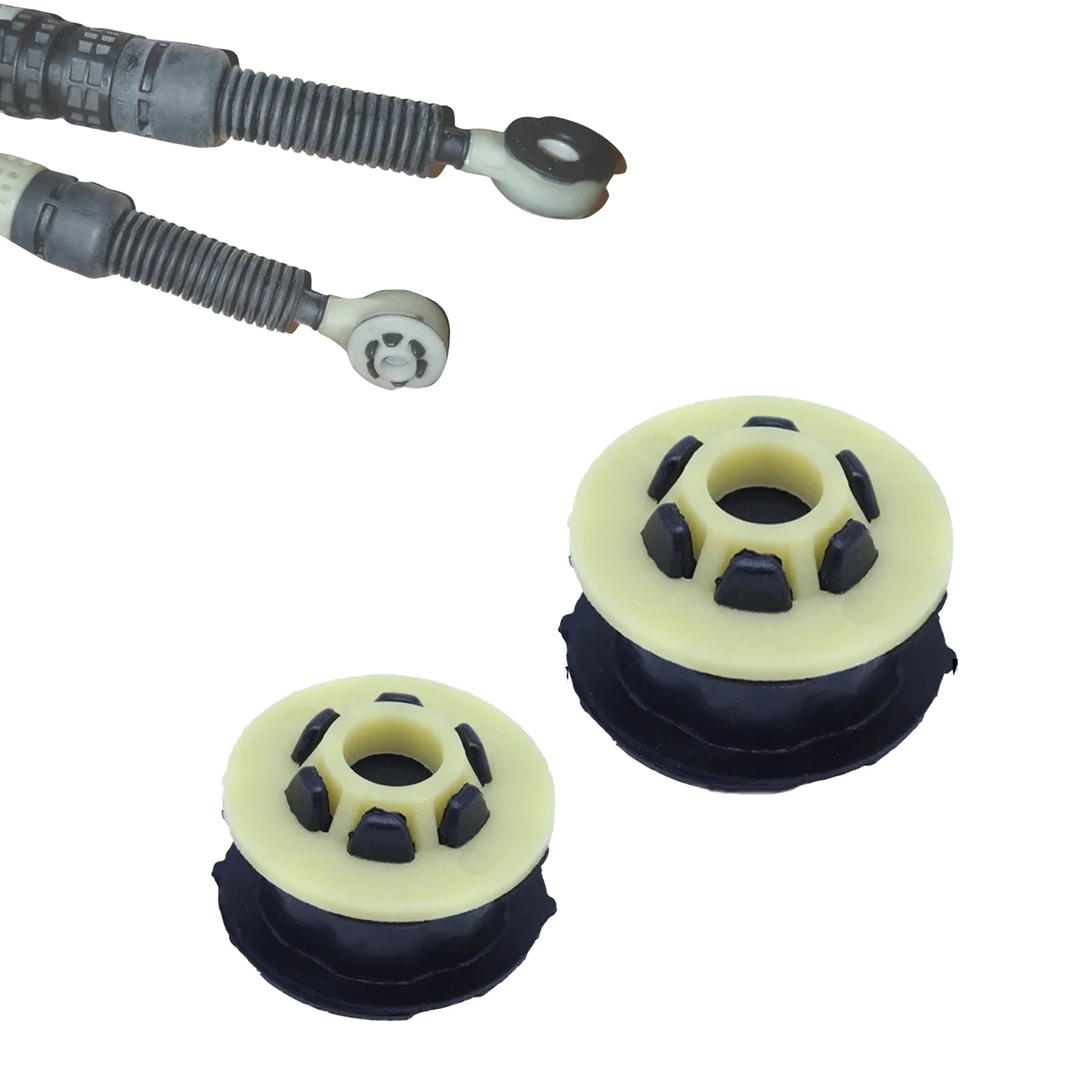 2pcs Gear Shifter Lever Bushing 34413-3AM0A For Nissan For Tiida For Renault For Dacia For Logan MT Control Cable Assembly