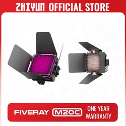 ZHIYUN Official FIVERAY M20C 20W RGB Video Light 2500K 6500K 10000K Fill Lights Bluetooth APP Control Photography Lighting