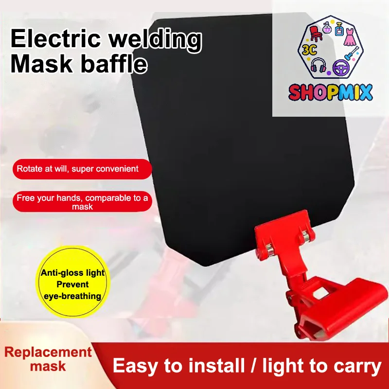 Welding Blackout Panel Eye Protection Cover Welder Equipment Anti Glare For Welder Welding Tasks Grinding Face Shield Protector