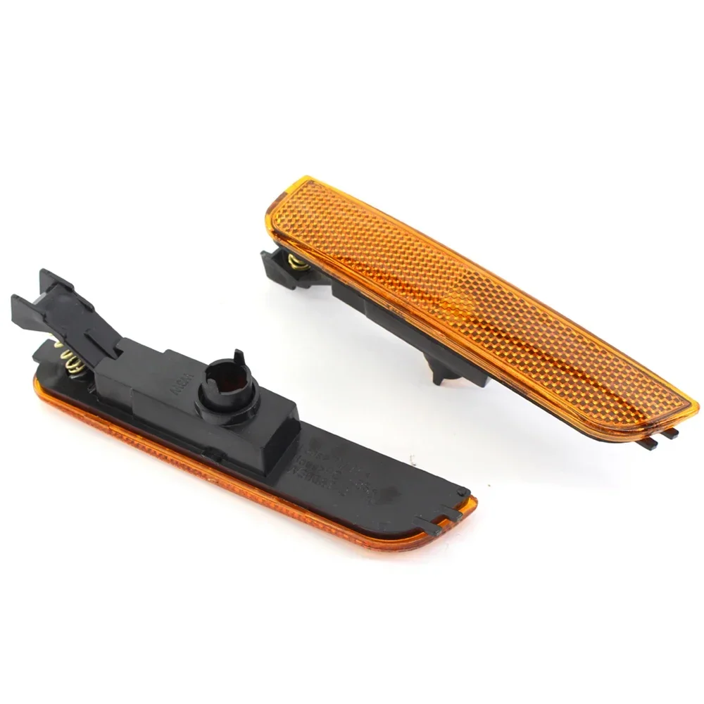 1 Pair of Car Front Corner Bumper Side Marker Turn Signal Light Shell 2 Color Lens For Volkswagen VW Passat B5 B5.5 2001-2005 view 6