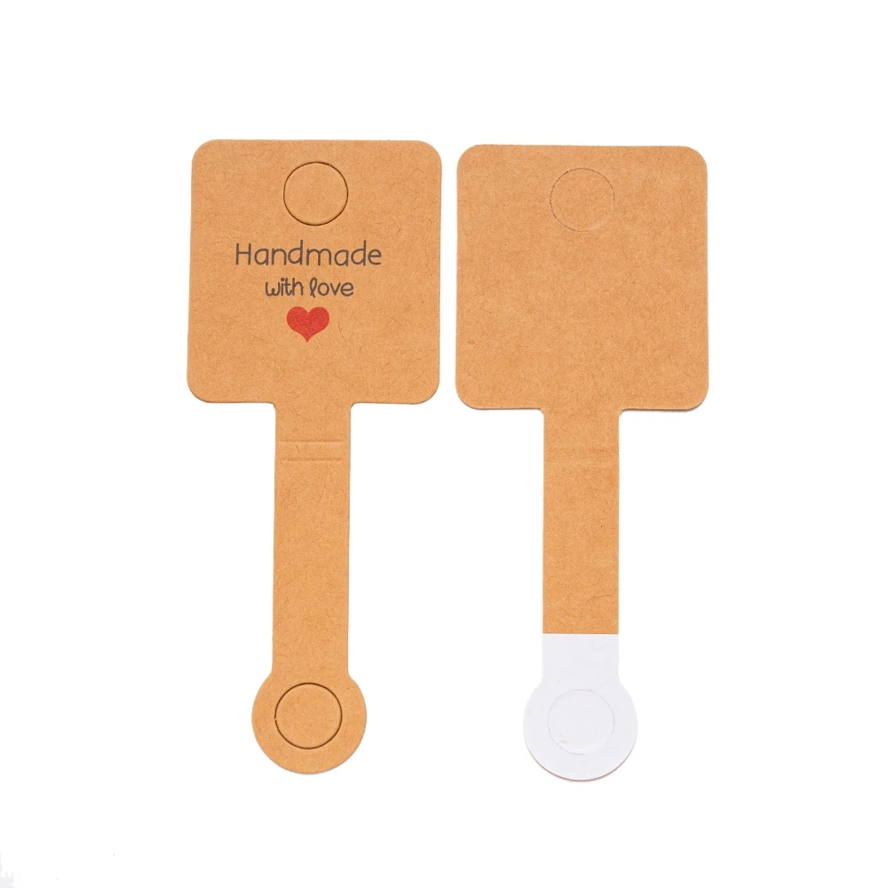50pcs Kraft Paper Bracelet Display Cards