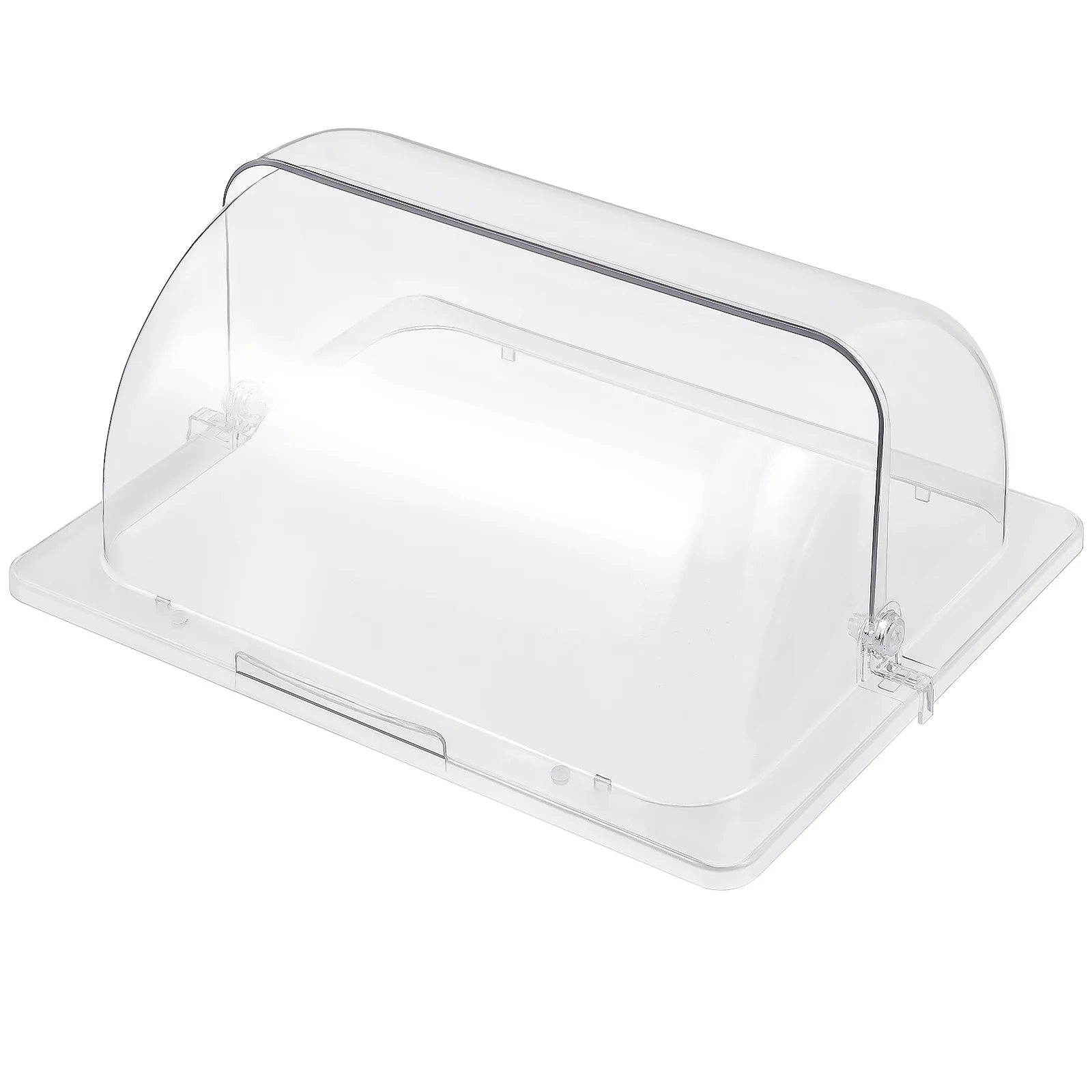 

1Pcs Transparent Acrylic Dessert Showcase Cake Cover No Odor Wide Lid Opening Food Display Case Dessert Showcase