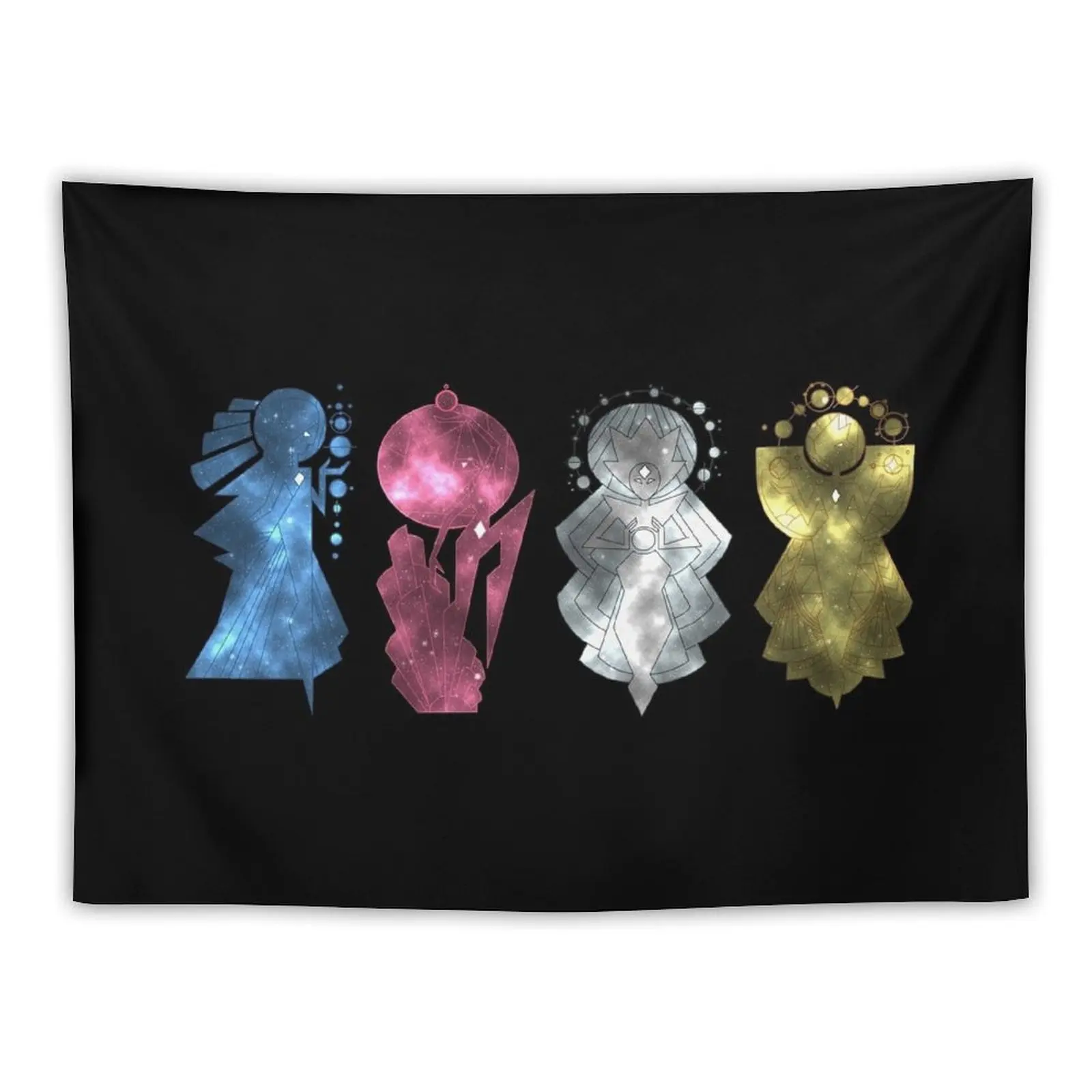 Diamond Authority Mural (Galaxy Design) Tapestry Cute Decor Christmas Decoration Tapestry