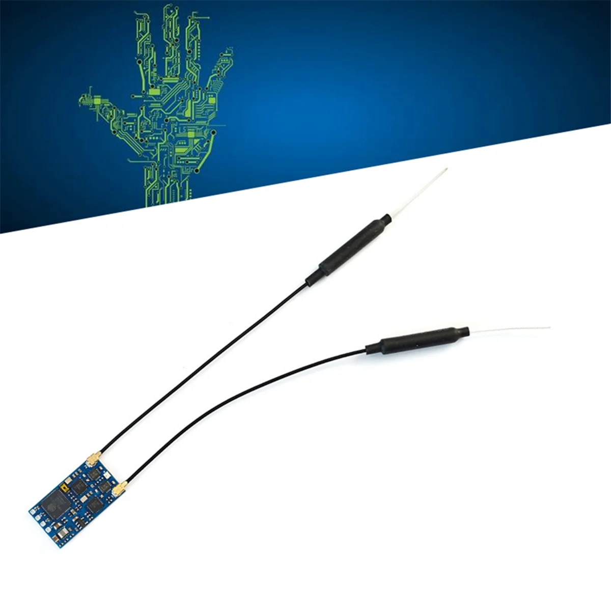 A57G-R24-TD ExpressLRS 2.4 جيجا هرتز جهاز استقبال التنوع الحقيقي لطائرات السباق بدون طيار الصغيرة الحرة طويلة المدى