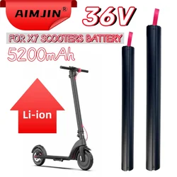 36V 5200mAH X7 Scooter Replace Rechargeable Lithium Battery Pack 187Wh , HX Scooter Battery Accessories