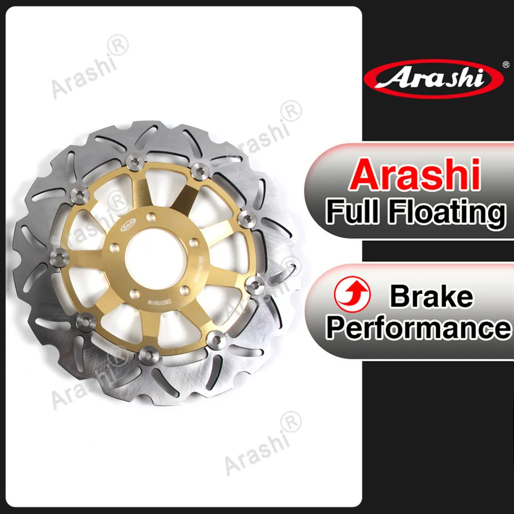 Arashi 1PCS 290mm Motorcycle CNC Floating Front Brake Disk Disc Rotors For SUZUKI RF400R SV400/SDER SV-400/SIZ GSF600N BANDIT