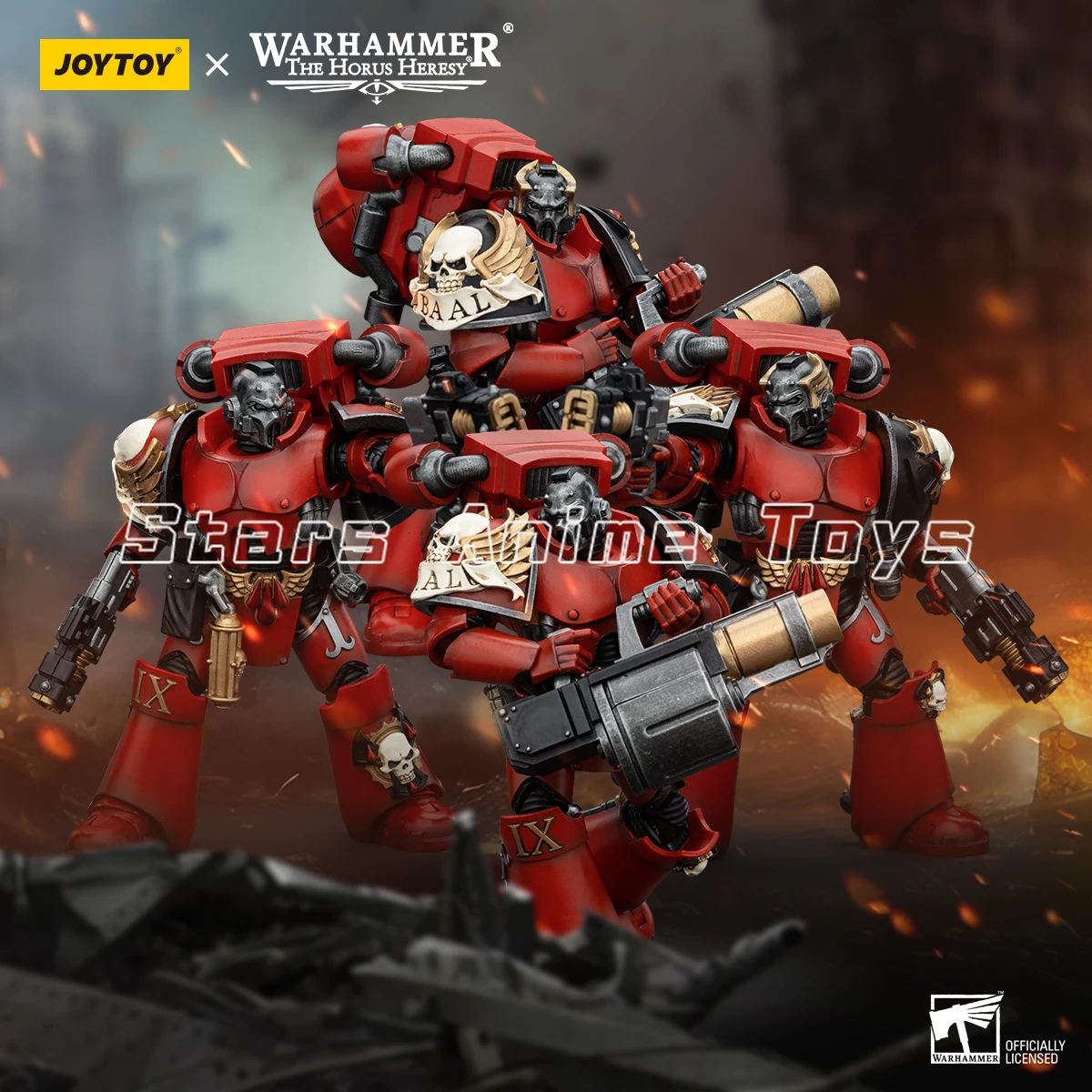 

In Stock Original Original JOYTOY 1/18 Action Figure Warhammer The Horus Heresy Blood Angels Angel's Tears Squad