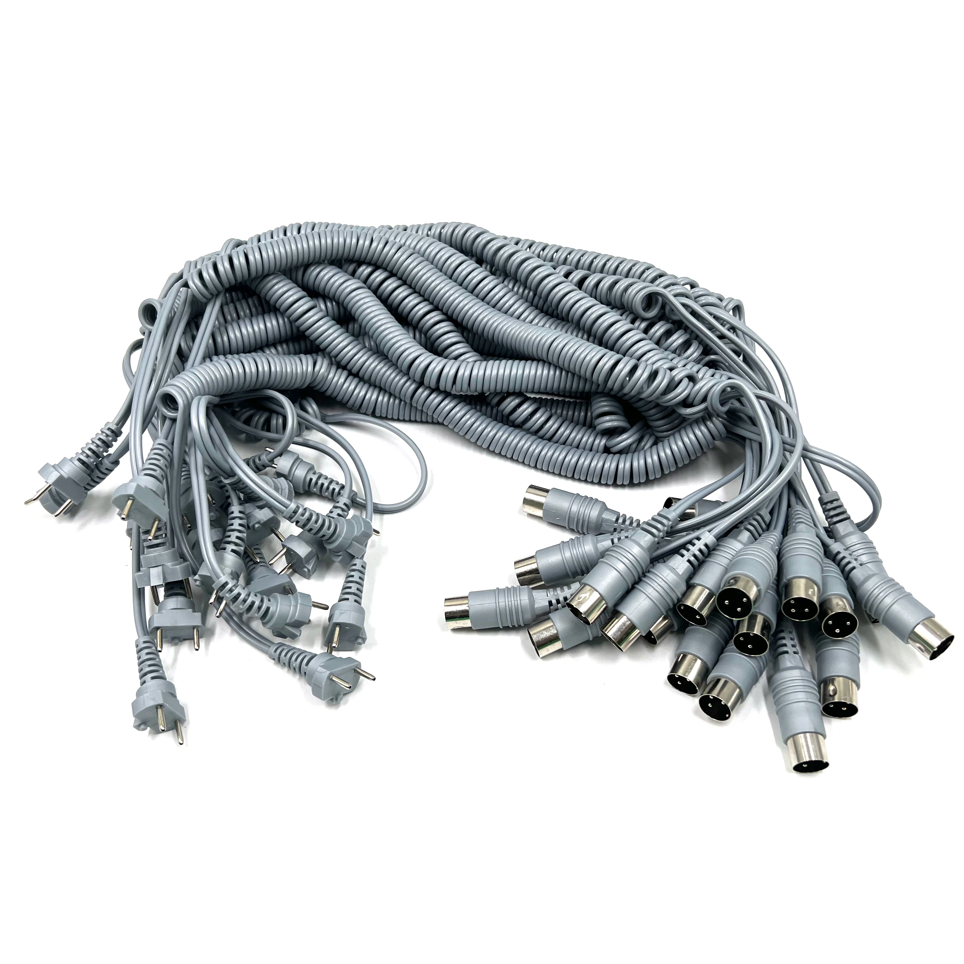 

20 pcs Cord Spiral Rope for Dental Lab Electric SMT Marathon STRONG Handpiece Micromotor 102/102L/105L/H37L1 Handpiece