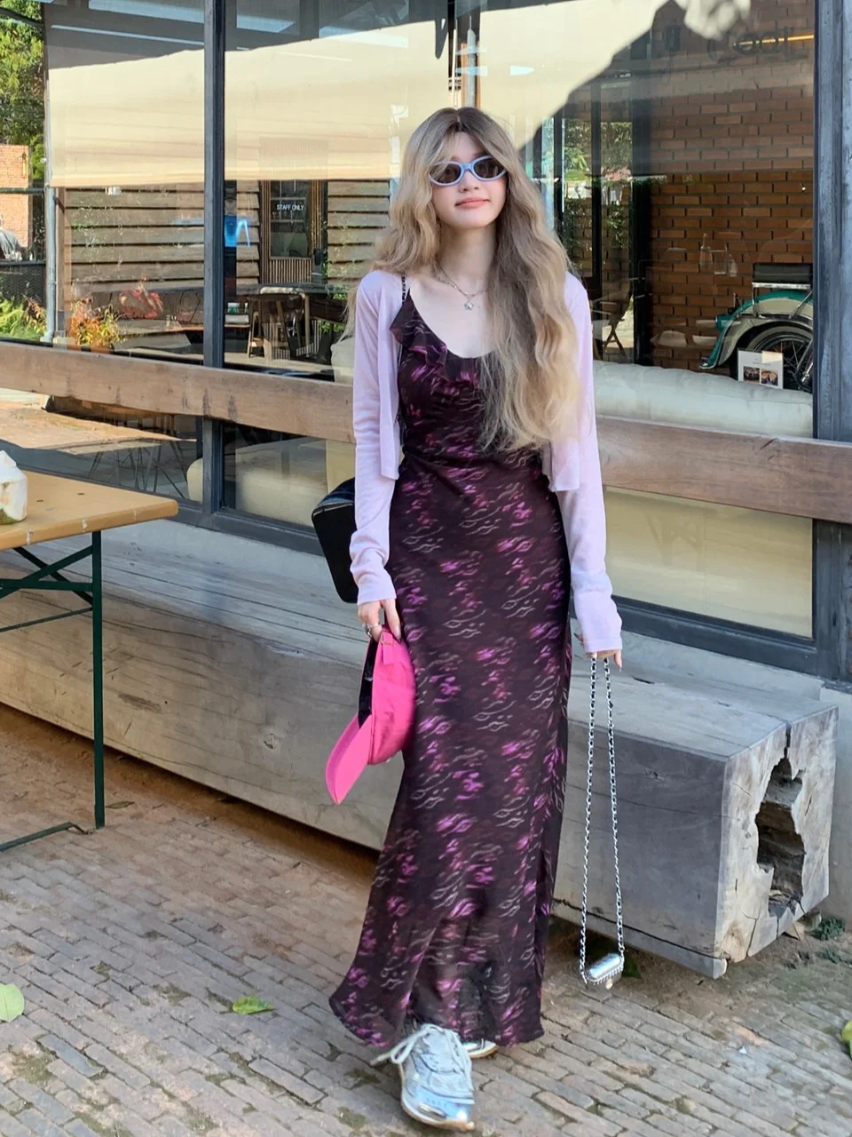 

plus Size Floral Print off oulder Maxi Dr Women's Summer New Sle A-Line Skirt Tea Break Gathers Waist Slimming Dr