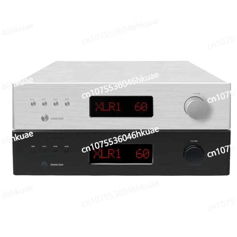 

12th Pure Class A Balanced Pre-amplifier Pre Amp Preamp Amplifier Line Stage 60 Steps RCA XLR input output