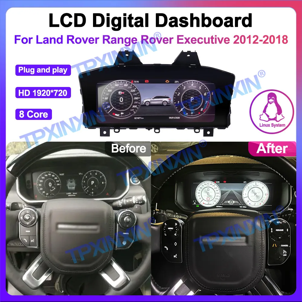 Android 11.0 8G+128GB For Land Rover Range Rover Executive Edition 2013-2017 Car Multimedia Player GPS Navi Auto Radio Head Unit