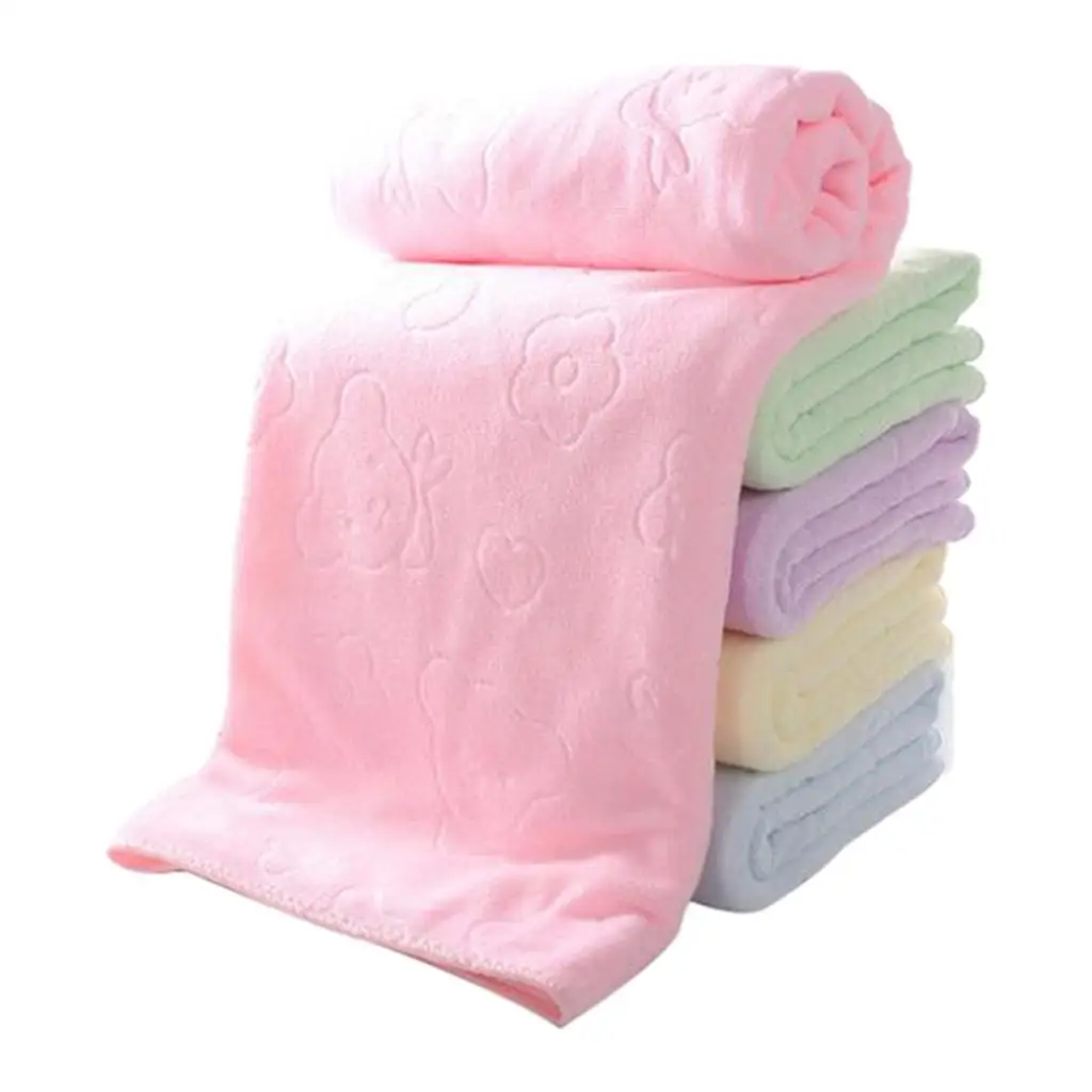 50x140cm Jumbo Size Bath Sheet Highly Absorbent Solid Gym Bath Towel