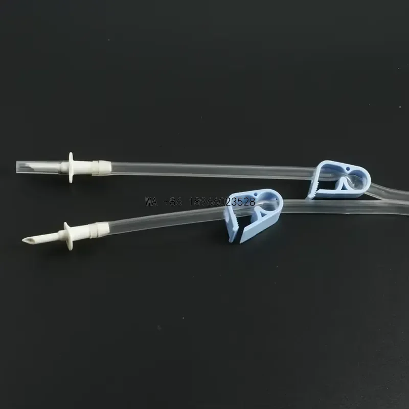 wmwmnu製、使い捨ての吸引灌流セット。二重スパイク付き。外科手術用として工場から直接供給される製品。