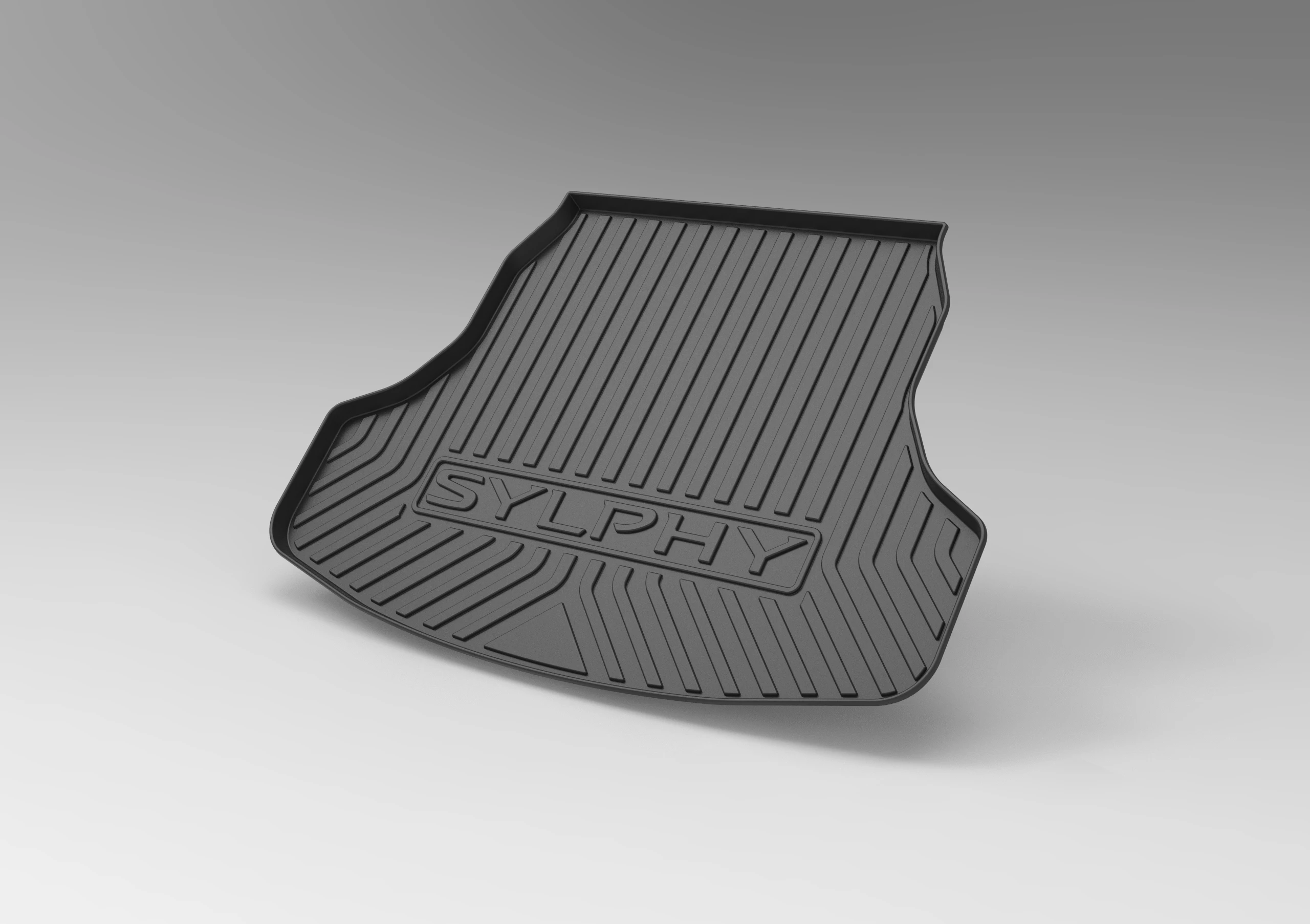 

For NISSAN SYLPHY 2009-2024 Rubber Trunk Mat Waterproof Protective Liner Trunk Pad Tray Rubber Mat interior Accessories