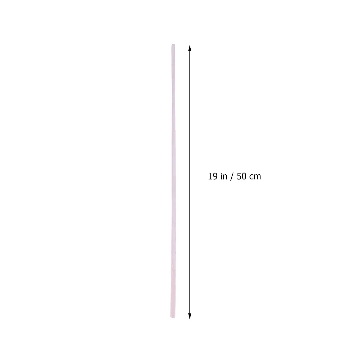 

50pcs Light Wood Sticks Unfinished Thin Lightweight Wooden For Diy Crafts Building Handicraft Material